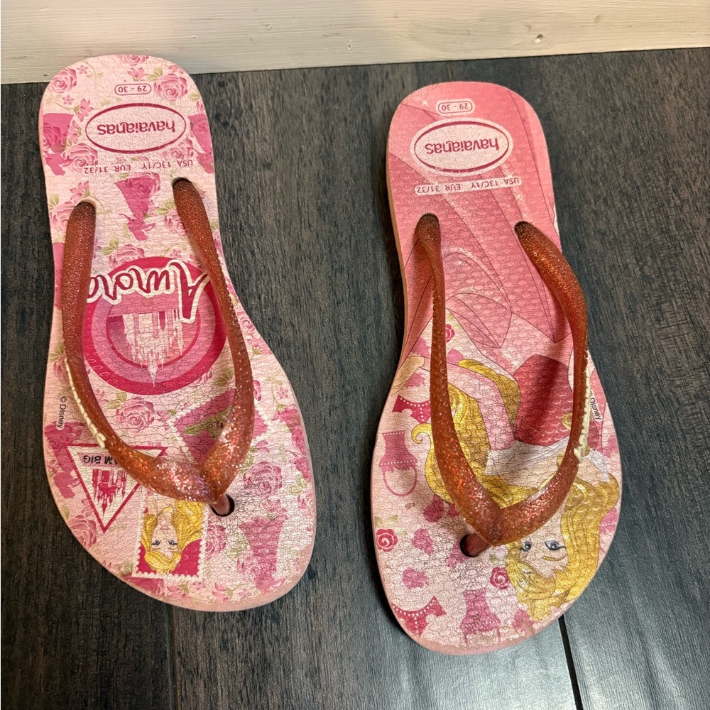 Havaianas Aurora Pink Flip Flops